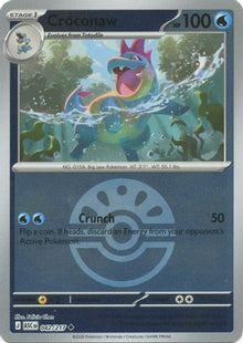 Croconaw (Friend Ball) - ME: Ascended Heroes #042