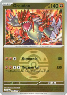Groudon (Dusk Ball) - ME: Ascended Heroes #108