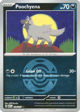 Poochyena (Dusk Ball) - ME: Ascended Heroes #128