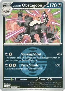 Galarian Obstagoon - 132/217 (Dusk Ball) - ME: Ascended Heroes #132