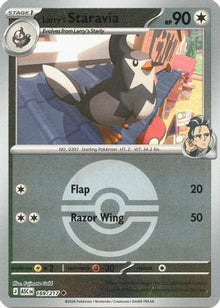 Larry's Staravia (Poke Ball) - ME: Ascended Heroes #169