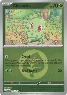 Chikorita (Energy Symbol Pattern) - ME: Ascended Heroes #008