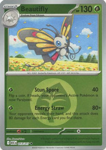 Beautifly - 013/217 (Energy Symbol Pattern) - ME: Ascended Heroes #013