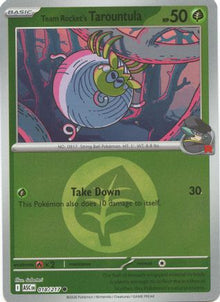 Team Rocket's Tarountula (Energy Symbol Pattern) - ME: Ascended Heroes #018