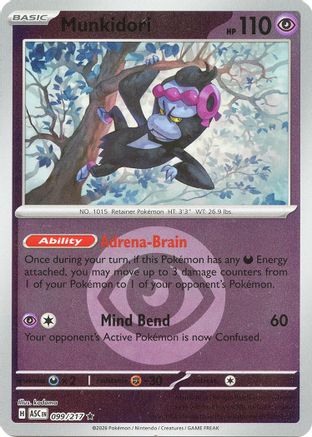 Munkidori (Energy Symbol Pattern) - ME: Ascended Heroes #099