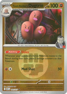 Team Rocket's Dugtrio - 101/217 (Energy Symbol Pattern) - ME: Ascended Heroes #101
