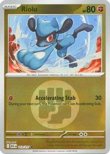 Riolu (Energy Symbol Pattern) - ME: Ascended Heroes #112
