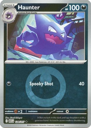 Haunter (Energy Symbol Pattern) - ME: Ascended Heroes #124