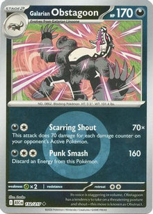 Galarian Obstagoon - 132/217 (Energy Symbol Pattern) - ME: Ascended Heroes #132