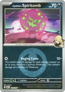 Cynthia's Spiritomb - 133/217 (Energy Symbol Pattern) - ME: Ascended Heroes #133