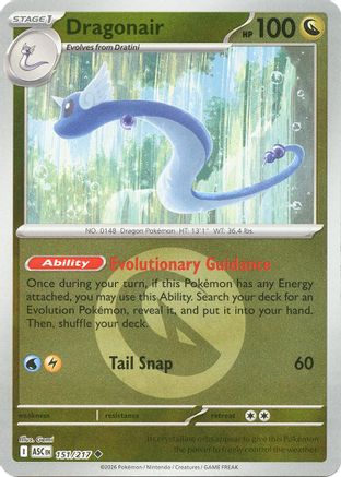 Dragonair (Energy Symbol Pattern) - ME: Ascended Heroes #151