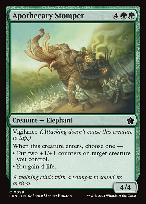 *Foil Apothecary Stomper — FDN — 99