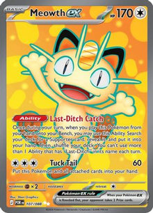 Meowth ex - 107/088 - ME03: Perfect Order #107