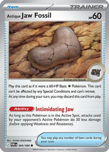 Antique Jaw Fossil - ME03: Perfect Order #068