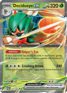Decidueye ex - 012/088 - ME03: Perfect Order #012