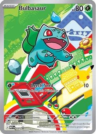 Bulbasaur - 037 - ME: Mega Evolution Promo #037