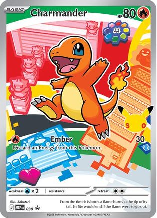Charmander - 038 - ME: Mega Evolution Promo #038
