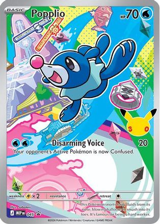 Popplio - 045 - ME: Mega Evolution Promo #045
