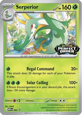 Serperior - 064 - ME: Mega Evolution Promo #064