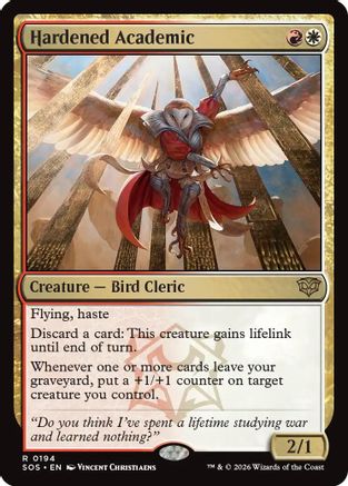 Hardened Academic - Secrets of Strixhaven #194