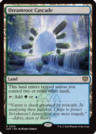 Dreamroot Cascade - Secrets of Strixhaven #254