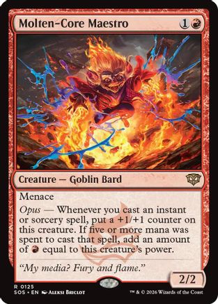 Molten-Core Maestro - Secrets of Strixhaven #125