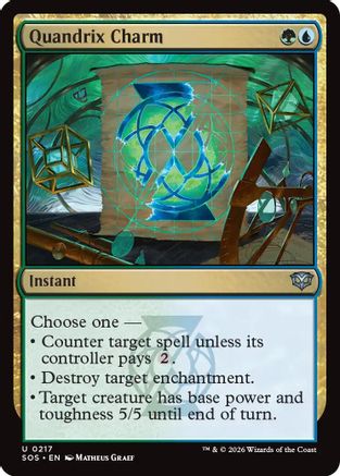 Quandrix Charm - Secrets of Strixhaven #217