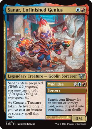Sanar, Unfinished Genius - Secrets of Strixhaven #223