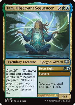 Tam, Observant Sequencer - Secrets of Strixhaven #237
