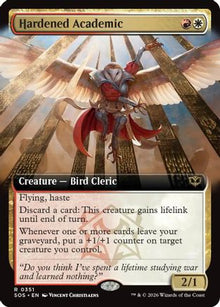 Hardened Academic (Extended Art) - Secrets of Strixhaven #351