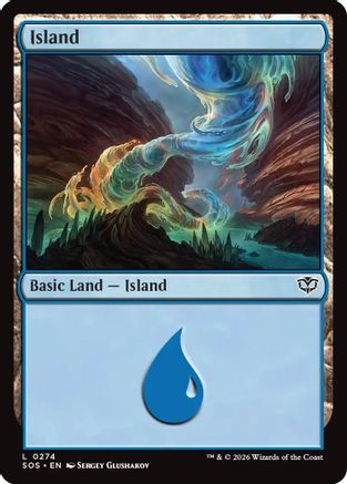 Island (0274) - Secrets of Strixhaven #274