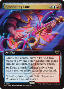 Resonating Lute (Extended Art) - Secrets of Strixhaven #355