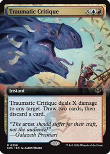 Traumatic Critique (Extended Art) - Secrets of Strixhaven #358
