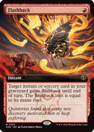 Flashback (Extended Art) - Secrets of Strixhaven #333