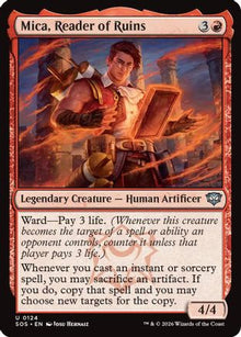 Mica, Reader of Ruins - Secrets of Strixhaven #124