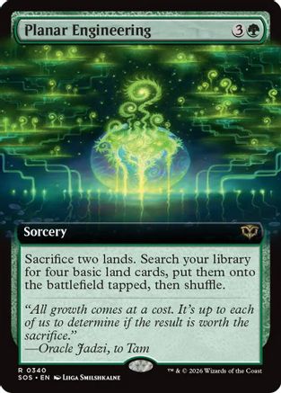 Planar Engineering (Extended Art) - Secrets of Strixhaven #340
