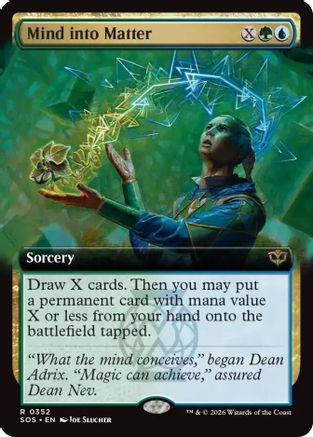 Mind into Matter (Extended Art) - Secrets of Strixhaven #352