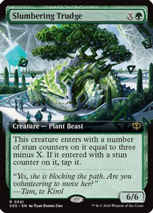 Slumbering Trudge (Extended Art) - Secrets of Strixhaven #341