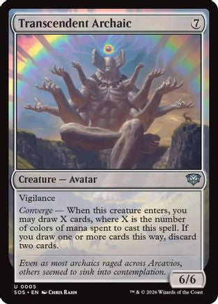 Transcendent Archaic - Secrets of Strixhaven #5