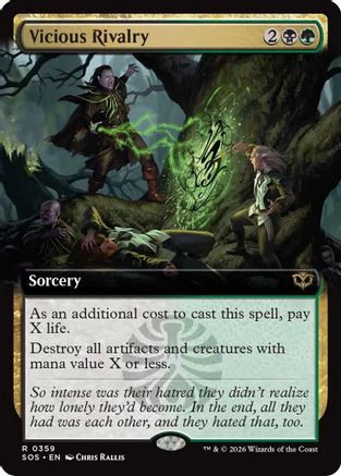 Vicious Rivalry (Extended Art) - Secrets of Strixhaven #359