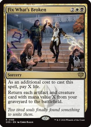 Fix What's Broken - Secrets of Strixhaven #188