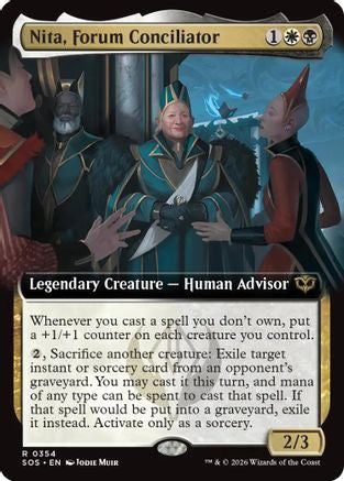 Nita, Forum Conciliator (Extended Art) - Secrets of Strixhaven #354