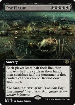 Pox Plague (Extended Art) - Secrets of Strixhaven #328