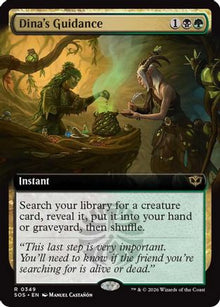 Dina's Guidance (Extended Art) - Secrets of Strixhaven #349