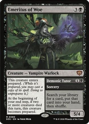 Emeritus of Woe - Secrets of Strixhaven #80