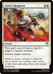 Ajani's Response - Secrets of Strixhaven #6