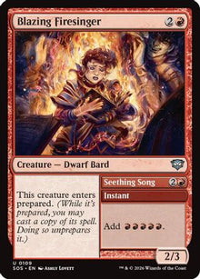 Blazing Firesinger - Secrets of Strixhaven #109