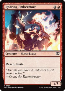 Rearing Embermare - Secrets of Strixhaven #127