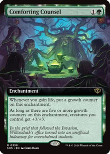 Comforting Counsel (Extended Art) - Secrets of Strixhaven #338