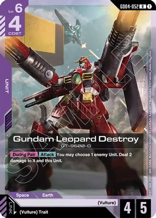 Gundam Leopard Destroy - Phantom Aria #GD04-052